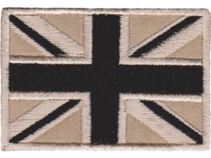 Nášivka vlajka britská Velká Británie C-10 desert