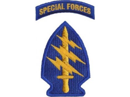 Nášivka Special Forces barevná E-42