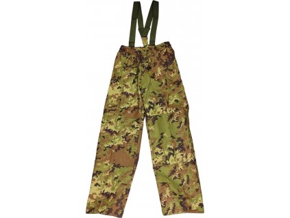 Kalhoty nepromokavé s membránou Gore-Tex® ECWCS Vegetato Italie (Velikost 50 nové)