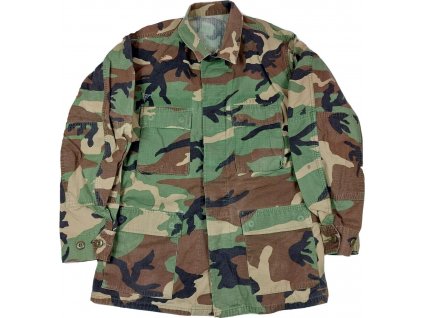 Blůza US woodland ripstop BDU originál (Velikost XL/L použitá)