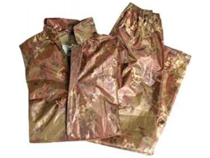 Pláštěnka nepromokavý 2-dílny komplet PVC Itálie Vegetato Camo Mil-Tec®