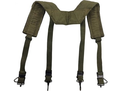 Kšandy bavlněné nosné treky M56 US Vietnam oliv originál model 2. (Vyberte velikost Regular použité)