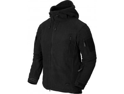 Mikina Helikon Patriot Heavy Fleece Jacket černá BL-PAT-HF-01 (Velikost XS)