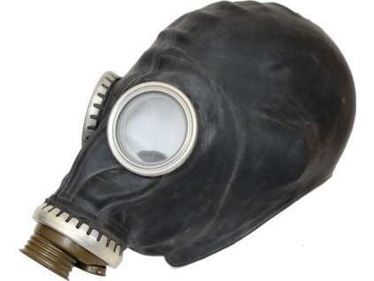 Plynová maska Rusko černá originál (Vyberte velikost 1Y)