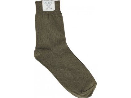 Ponožky oliv Army Militare (Velikost 26-27(39-41))