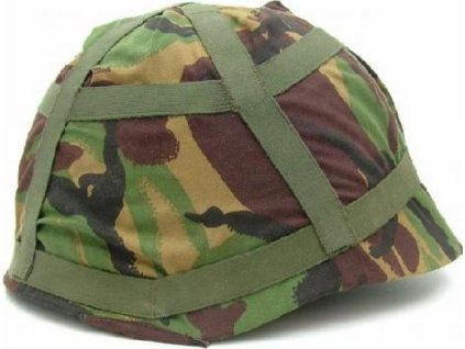 Potah maskovací obal na helmu MK6 DPM Velká Británie originál (Velikost Regular (Small/Medium) použitý)