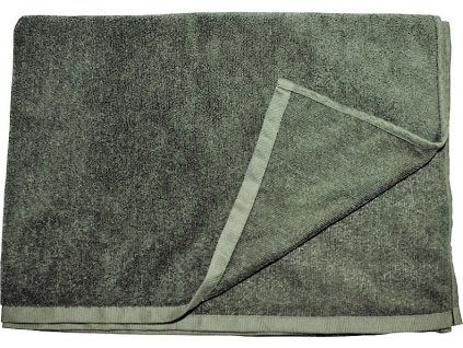 Ručník z mikrovlákna střední Medium Microfiber Towel Bath Velká Británie oliv originál (Vyberte velikost ručník 100x50 cm s obalem)