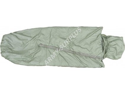 Spacák (spací pytel) Francie legie oliv s pogumovanou podlážkou originál (Stav nový)