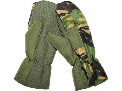 Rukavice zimní tříprsté Arctic DPM Velká Británie originál (Vyberte velikost Medium použité)