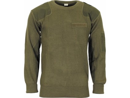 Svetr vlněný COMMANDO zelený Itálie originál použitý (Vyberte velikost 1 (48-50))