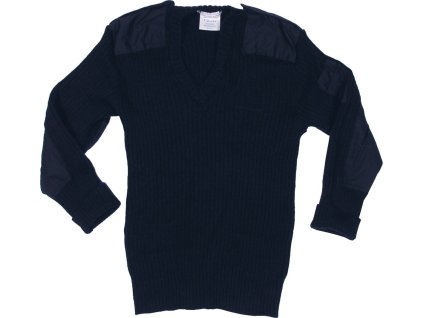 Svetr vlněný tmavě modrý Commando Navy (Velikost 88cm (XS) použitý)