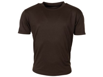 Triko síťované termo COOLMAX tmavě hnědé Velká Británie originál (Velikost S/88 použité)