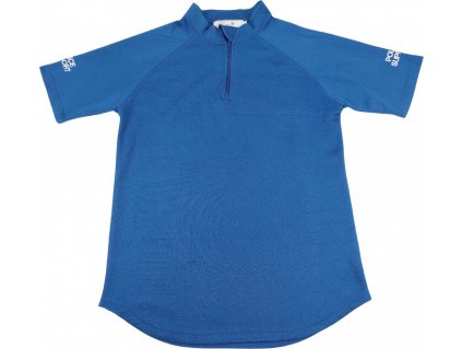 Triko funkční Policie krátký rukáv se zipem modré Velká Británie originál (Velikost 40)