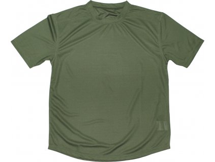 Triko síťované s krátkým rukávem COOLMAX oliv Velká Británie originál (Velikost S/88 použité)