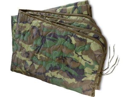 Vložka do ponča deka LINER WET WEATHER PONCHO Woodland US originál (Stav použité)