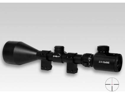 Puškohled SIMBATEC® LENSOLUX® 2,5-10 x 56E ø 25,4 mm 819314