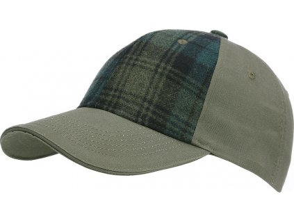 Čepice flanelová kšiltovka Baseball Outdoor Green Fostex Garments