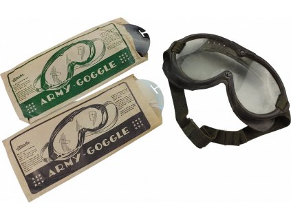 Ochranné brýle Army-Goggle Type 77-51 Holandsko Vintage originál