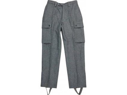 Kalhoty vlněné šedé Finsko originál