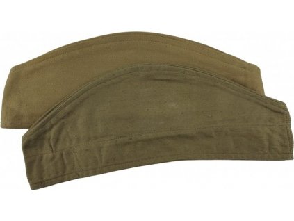 Čepice lodička vz.52 ČSLA khaki originál (Vyberte velikost 55)