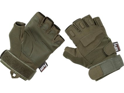 Rukavice bezprsté taktické Protect Olive MFH® Professional (Velikost M)
