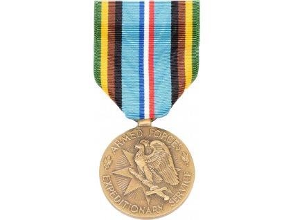 Vyznamenání expediční medaile ozbrojených sil Armed Forces Expeditionary Medal US originál