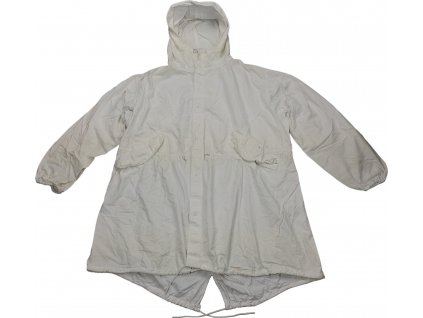 Parka zimní převlečník M-1950 Snow sněžný bílý US originál (Velikost Small)