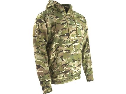 Taktická mikina s kapucí BTP MultiCam Velcro Kombat® Tactical (Velikost L)