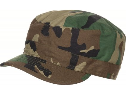 Čepice US Patrol Cap R/S Woodland MFH® 10213T (Vyberte velikost S (54-55))