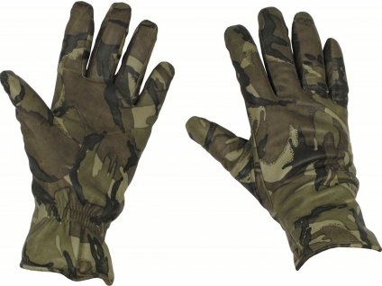 Rukavice kožené zateplené MK II Combat Glove MTP Velká Británie originál (Velikost 11 / XL (25-28 cm) použité)