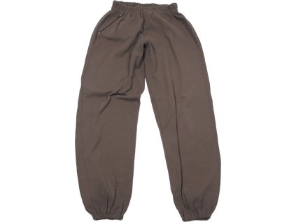 Kalhoty sportovní tepláky oliv Rakousko originál použité (Vyberte velikost 3)