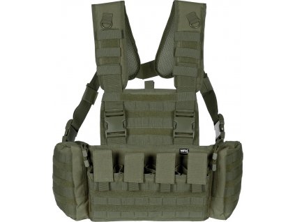 Taktický hrudní nosič Chest Rig Mission Molle MFH® Professional Olive Green 04633B