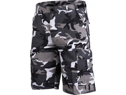 Bermudy US RipStop předeprané maskování Metro Urban City Camo Mil-Tec® (Vyberte velikost S)