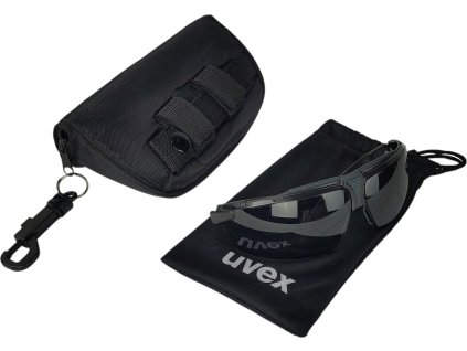 Brýle sluneční 2019 kouřové s pouzdrem UVEX Sportstyle AČR