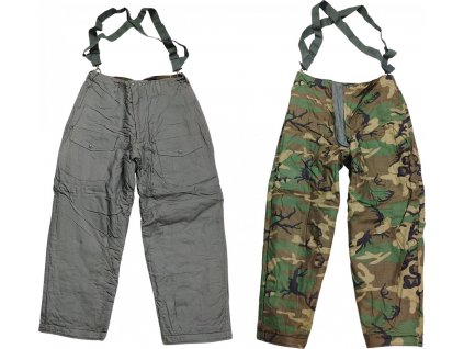 Kalhoty zimní Intermediate Cold Weather CWU-5/P USAF RDF Camo originál (Velikost Medium (1975))