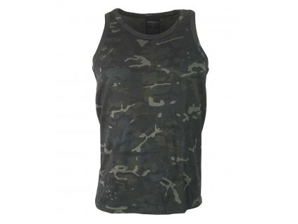 Nátělník maskovací Vest Top 200g/m2 Kombat® BTP Black MultiCam