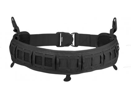 Taktický nosný pás černý Tajpan Tactical Belt Cordura® Laser Molle CMG® Black