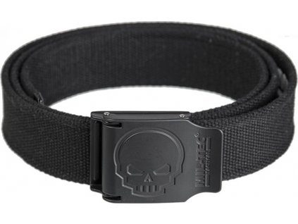 Opasek taktický 40mm široký s lebkou Skull Punisher Mil-Tec® Black