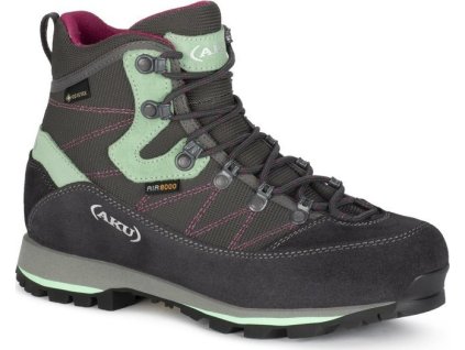 AKU® dámské trekingové outdoor boty s membránou Gore-Tex® TREKKER LITE 3 GTX Grey/Aquamarine