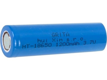 Akumulátor (nabíjecí baterie)18650 1200mAh 3,7 V (Li-Ion)
