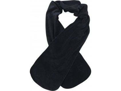 Šála fleecová černá 198x27cm Black Fleece Scarf Holandsko originál
