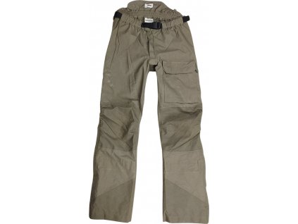 Kalhoty nepromokavé Taiga® RAMPART RA 3.0 Gore-Tex® oliv Holandsko originál použité (Velikost L)