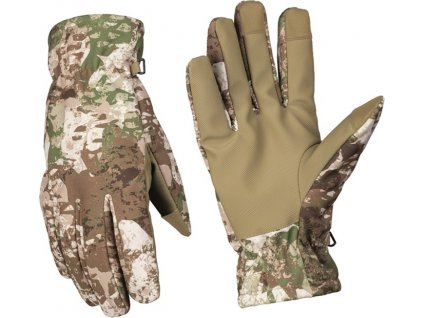 Rukavice Softshell Gloves Thinsulate 3M™ PhantomLeaf® CIV-TEC® WASP I Z2 Low vegetation (Velikost S)