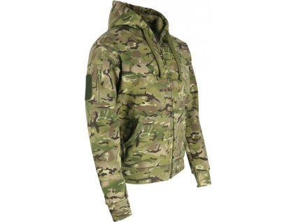 Taktická mikina Spec-Ops s kapucí na zip BTP  MultiCam Velcro Kombat® Tactical (Velikost S)