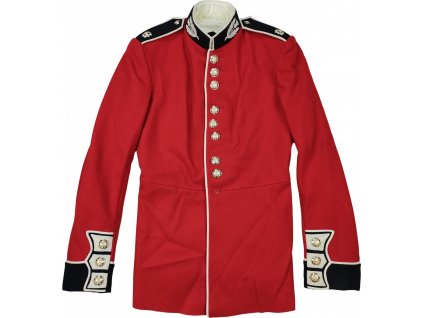 Kabát dústojnická tunika Skotská garda Officers Scots Foot Guards Velká Británie originál (Velikost 74/42/36)