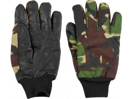 Rukavice DPM kožené pro technický personál Velká Británie originál použité (Velikost Outsize)