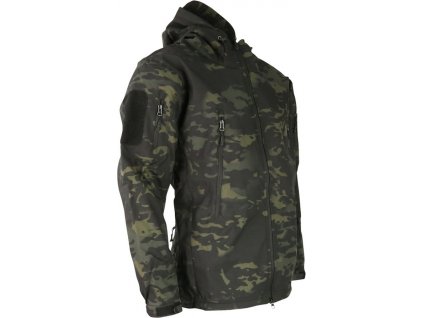 Bunda Softshell PATRIOT Tactical Jacket BTP Black MultiCam Kombat® Tactical