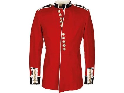 Kabát tunika pěší pěchotní pluk Velšské stráže Foot guards Welsh Guards Velká Británie originál