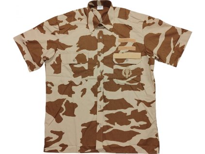 Košile krátký rukáv M97 pouštní kamufláž ASR vz. 97 Desert Slovensko originál (Velikost 2-38 (170-38))