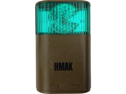 Baterka HMAK signální svítilna zelené světlo Dánsko originál